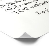 Citrus Mimosa Bar-Drink Poster (Hoek)