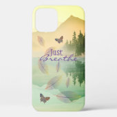 Citrus Mountain Reflection NET BREATHE Case-Mate iPhone Case (Achterkant)