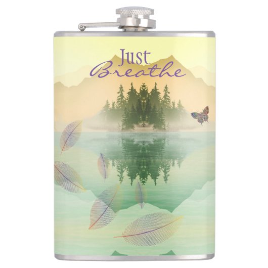 Citrus Mountain Reflection NET BREATHE Heupfles (Voorkant)