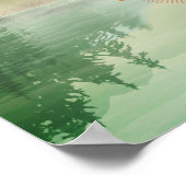 Citrus Mountain Reflection NET BREATHE Poster (Hoek)