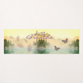 Citrus Mountain Reflection NET BREATHE Yogamat (Voorkant (horizontaal))