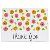 Citrus Multi Bedankt, grote cadeau Groot Cadeauzakje (Voorkant)