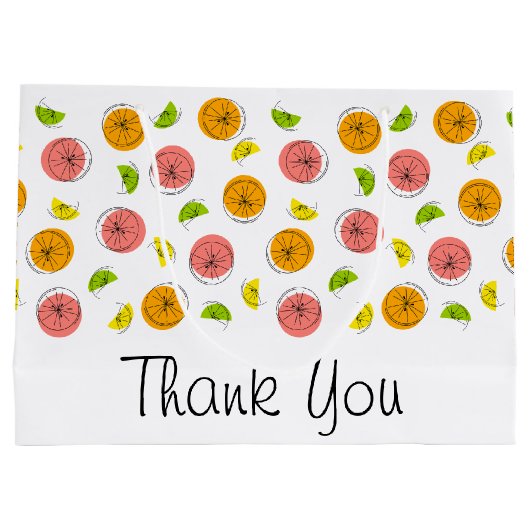 Citrus Multi Bedankt, grote cadeau Groot Cadeauzakje (Achterkant)