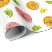 Citrus Multi Cadeaupapier (Rol Hoek)