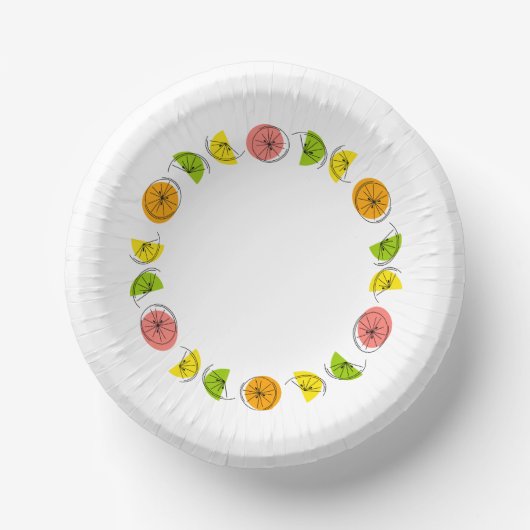 Citrus Multi Circle Papieren Kommen (Voorkant)