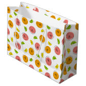 Citrus Multi gift grote tas Groot Cadeauzakje (Voorkant Gekanteld)