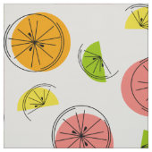 Citrus Multi-grote afdrukken Stof (Swatch)