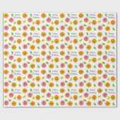Citrus Multi 'Happy Birthday' Cadeaupapier (Vlak)