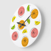 Citrus Multi-klok rond Grote Klok (Hoek)