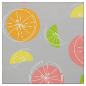 Citrus Multi-large print grijs Stof (Swatch)