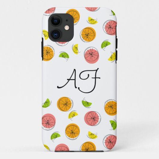 Citrus Multi 'Monogram' iPhone case (Achterkant)