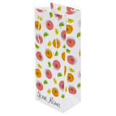 Citrus Multi Name cadeauzakje klein (Achterkant Gekanteld)