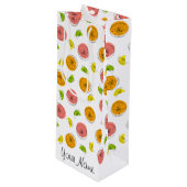 Citrus Multi Name cadeauzakje klein (Voorkant Gekanteld)
