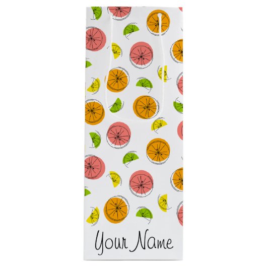 Citrus Multi Name cadeauzakje klein (Voorkant)