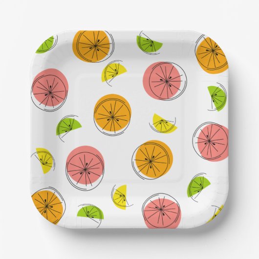 Citrus Multi  Papieren Bordje (Voorkant)