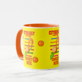 CITRUS MUZIEKNOOT ONTWERP Beker  Mok (Voorkant links)