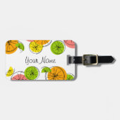 Citrus Name bagagelabel (Voorkant horizontaal)
