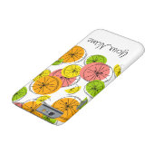 Citrus 'Name' iPhone case verticaal (Bodem)