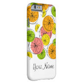 Citrus 'Name' iPhone case verticaal (Achterkant/Rechts)