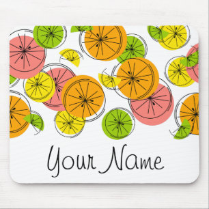 Citrus Name-muispad Muismat