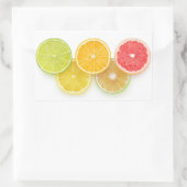 Citrus Olympische Spelen Rechthoekige Sticker (Tas)
