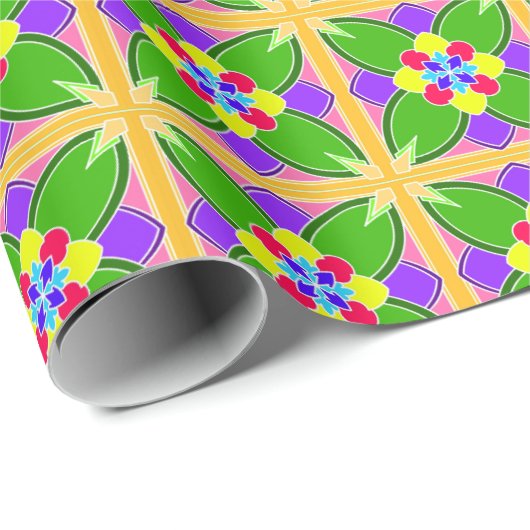 Citrus ontbijt cadeaupapier (Rol Hoek)