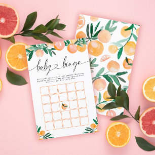 Citrus Orange Baby Bingo Borrelspel