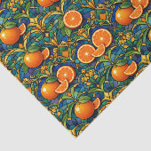 Citrus Orange Tiffany Style Tissuepapier (Detail)