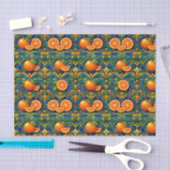 Citrus Orange Tiffany Style Tissuepapier (Craft)