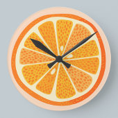 Citrus Oranges Fun Ronde Klok