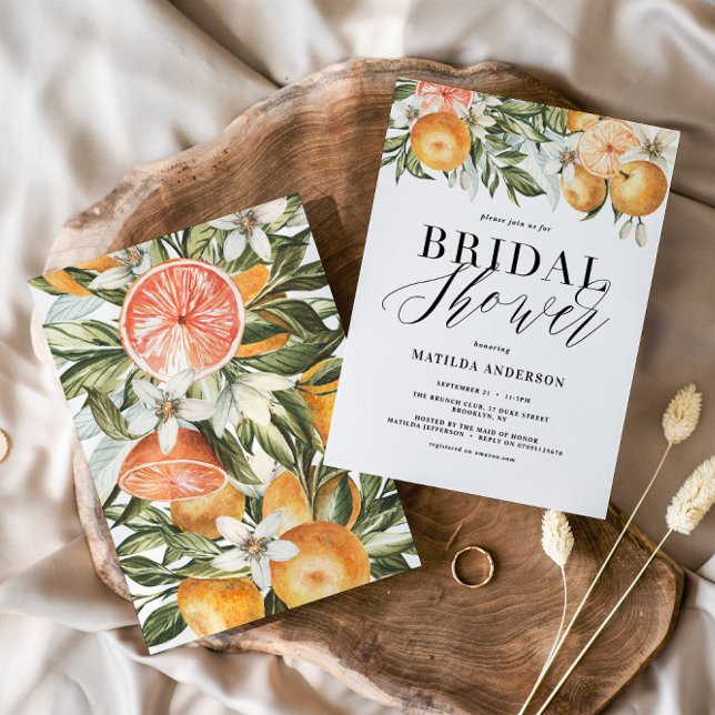 Citrus, oranje + bloesem vrijgezellenfeest (Creator heeft geüpload)