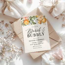 Citrus, oranje + bloesems