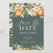 Citrus, oranje + bloesems huwelijk, behalve de dat (Voorkant / Achterkant)