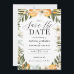 Citrus, oranje   bloesems huwelijk, behalve de dat<br><div class="desc">Citrus,  oranje   bloesem bruiloft,  behalve de date uitnodiging. Mooie waterverf,  vruchten- en bloemtekeningen. Partij van een collectie.</div>