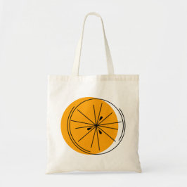 Citrus Oranje canvas tas