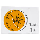 Citrus Oranje Dank je grote cadeautas (Achterkant)