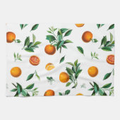 Citrus Oranje en Leaves Kitchen Towelen Theedoek (Horizontaal)