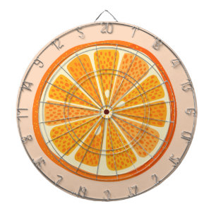 Citrus Oranje Fruitenvun Dartbord