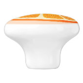 Citrus Oranje Fruitenvun Keramische Knop (Zijkant)