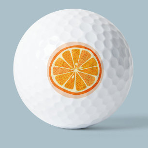 Citrus Oranje Fun Fruit Golfballen