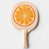 Citrus Oranje Fun Fruit Tafeltennisbatje (Voorkant)