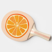 Citrus Oranje Fun Fruit Tafeltennisbatje (Zijkant)