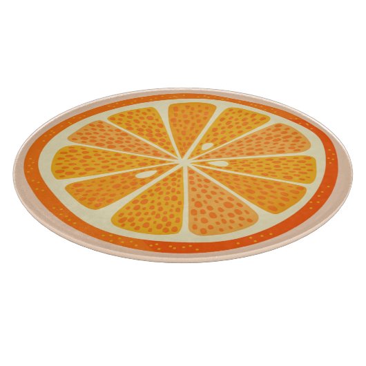 Citrus Oranje Fun Snijplank (Hoek)