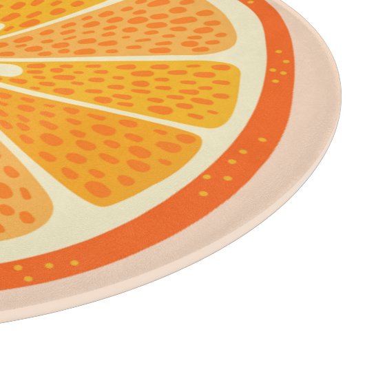 Citrus Oranje Fun Snijplank (Hoek)