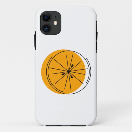 Citrus Oranje iPhone-case Case-Mate iPhone Case (Achterkant)