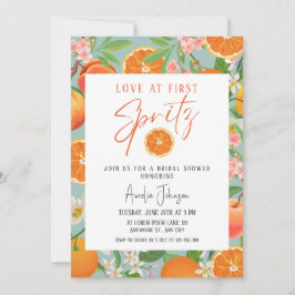 Citrus Oranje Liefde bij First Spritz Vrijgezellen Kaart