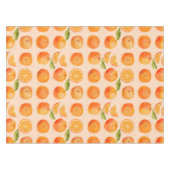 Citrus Oranje Pattern Tafelkleed (Voorkant (Horizontaal))