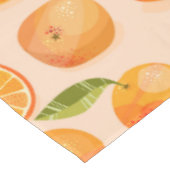 Citrus Oranje Pattern Tafelkleed (Gekanteld)