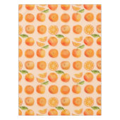 Citrus Oranje Pattern Tafelkleed (Voorkant)