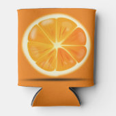 Citrus Oranje Slice Blikjeskoeler (Voorkant)